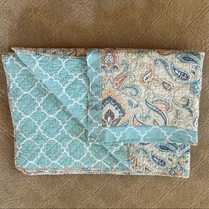 Soft Surroundings Coverlet and Pillow Sham